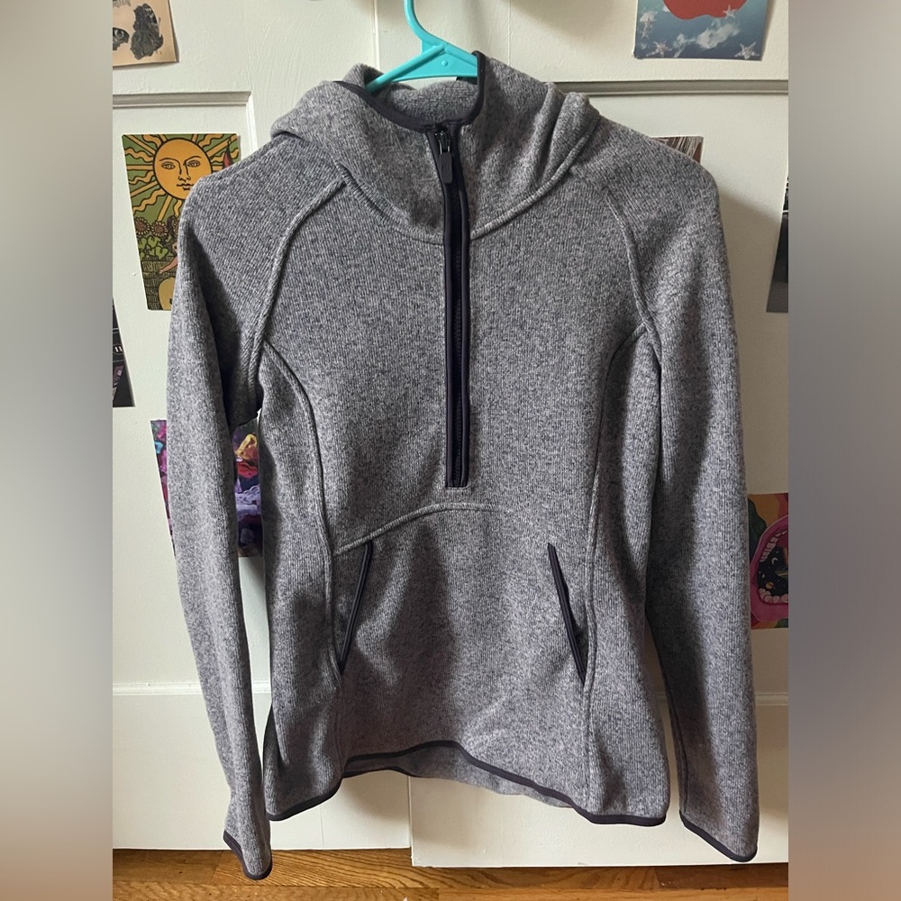 LULULEMON Fleece and Thank You Pullover Hoodie Jacket